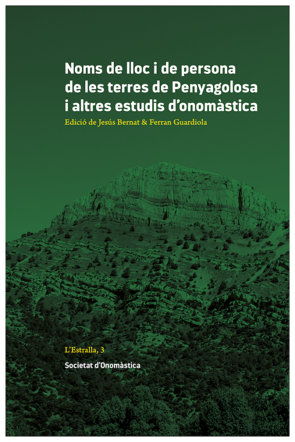 EL LLIBRE DE LA JORNADA D’ONOMÀSTICA       DE LES TERRES DE PENYAGOLOSA.