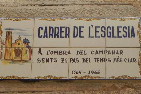 Carrer i església (1) Abadessa – cartoixa (carrers 35)