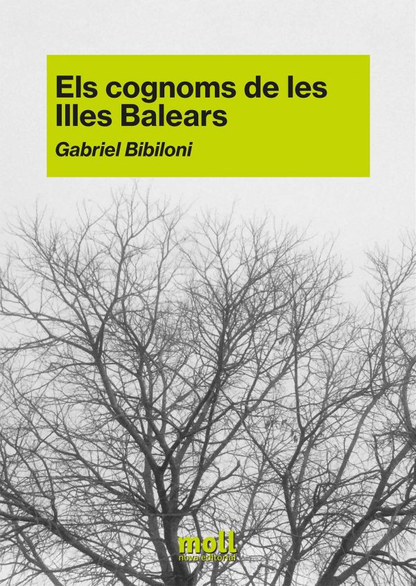 Els cognoms de les Illes Balears. Gabriel Bibiloni