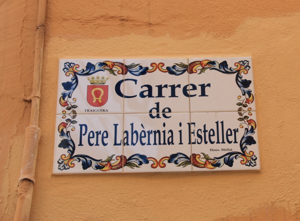 Ceràmica als carrers de Traiguera (carrers 40)