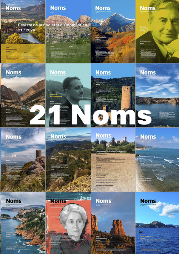 Noms-21, Revista de la Societat d’Onomàstica