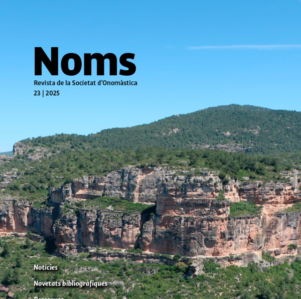 Noms-23. Revista de la Societat d’Onomàstica