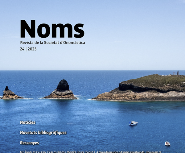 Noms-24. Revista de la Societat d’Onomàstica