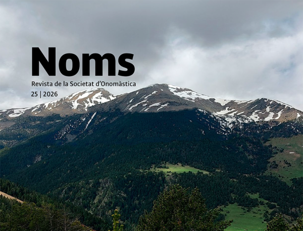 Noms-25, Revista de la Societat d’Onomàstica